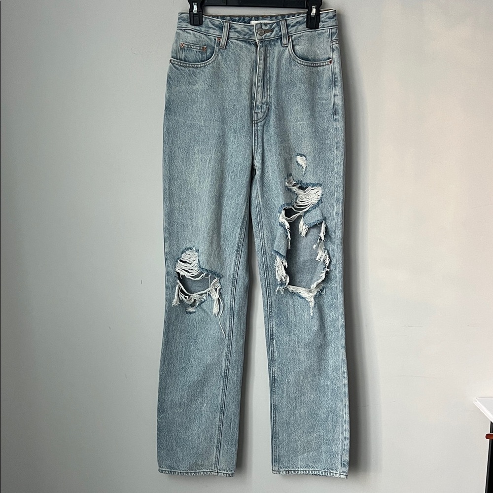 PacSun Distressed Boyfriend Jeans Sz 27 Y2K 💚